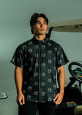 Alpha Black Country Club Button Up