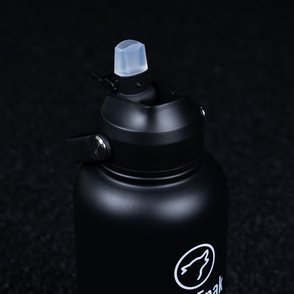 32oz Stainless Steel Insulated Water Bottle with Storage Compartments