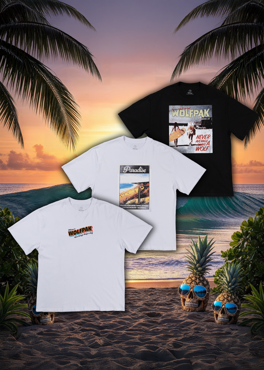 Tropical Rebellion T-Shirt Bundle (XL & XXL) White