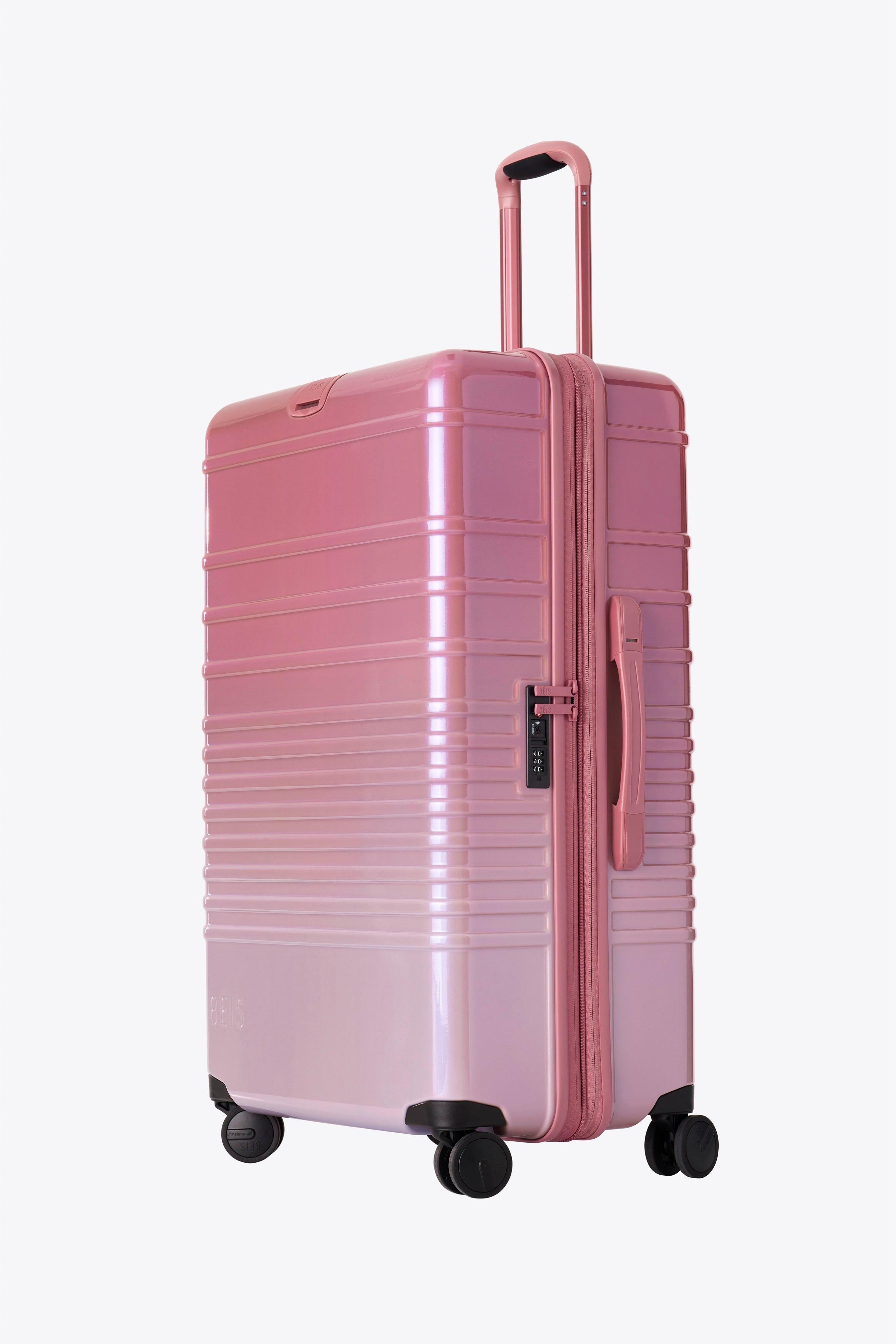 The Large Check-In Roller in Wicked Pink