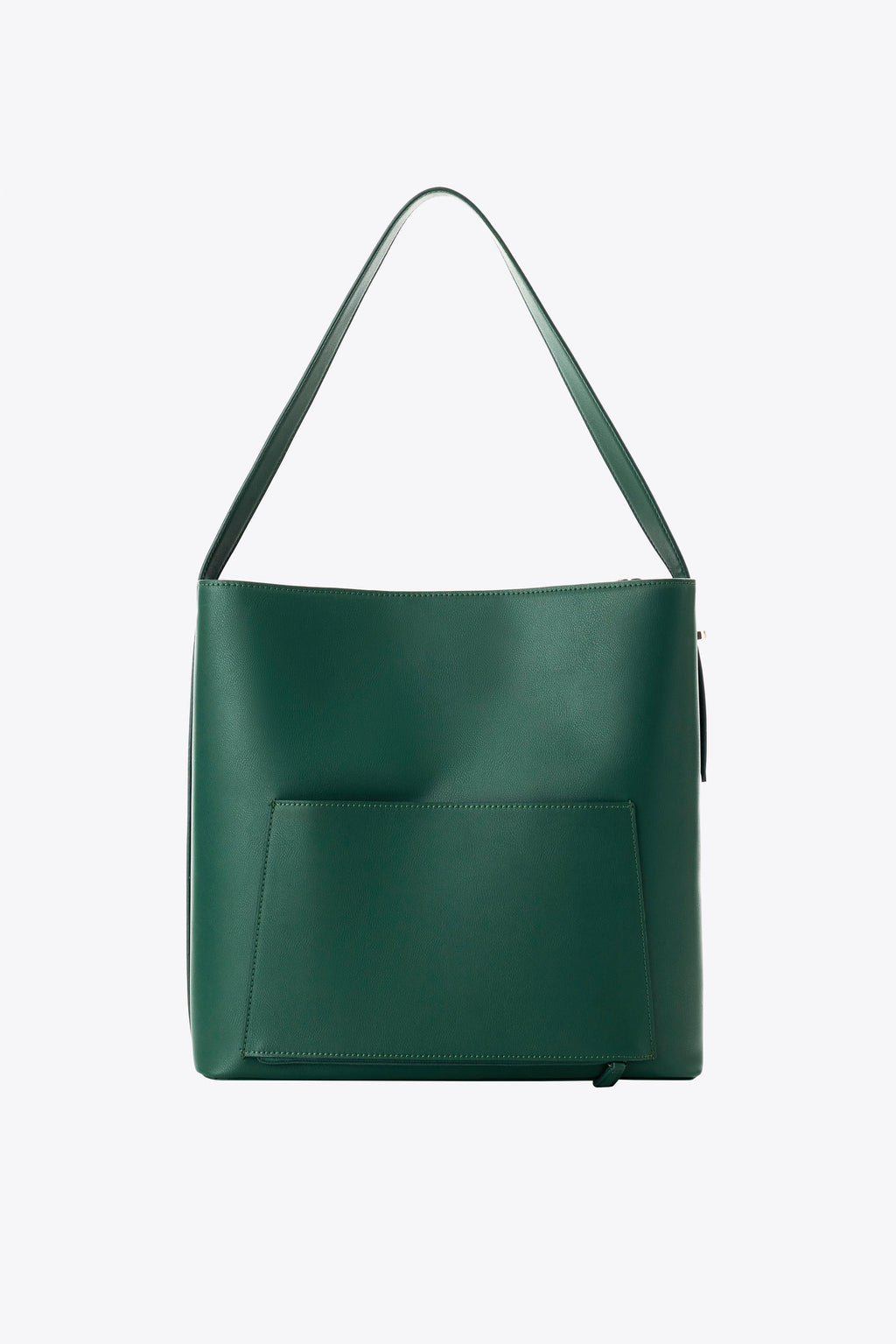 The Essential Tote in Wicked Green